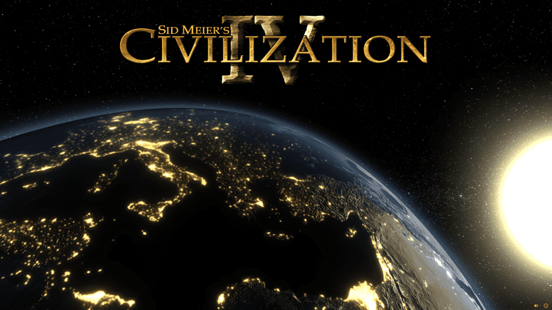 Civilization 4 Intro Screen